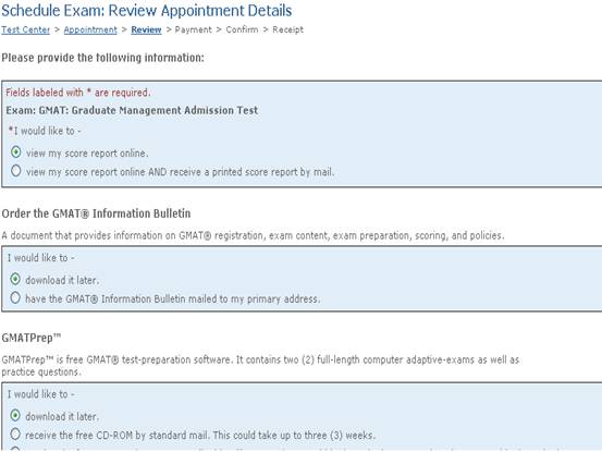 GMAT报名流程详解
